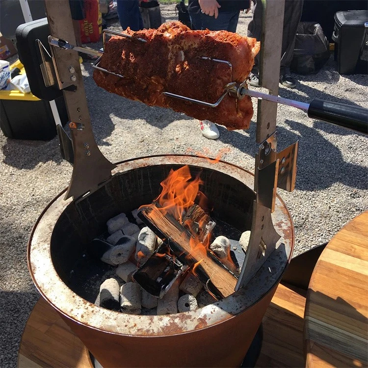 Corten Steel BBQ Grills With Rusty Color Corten Steel BBQ Grills With Rusty Color