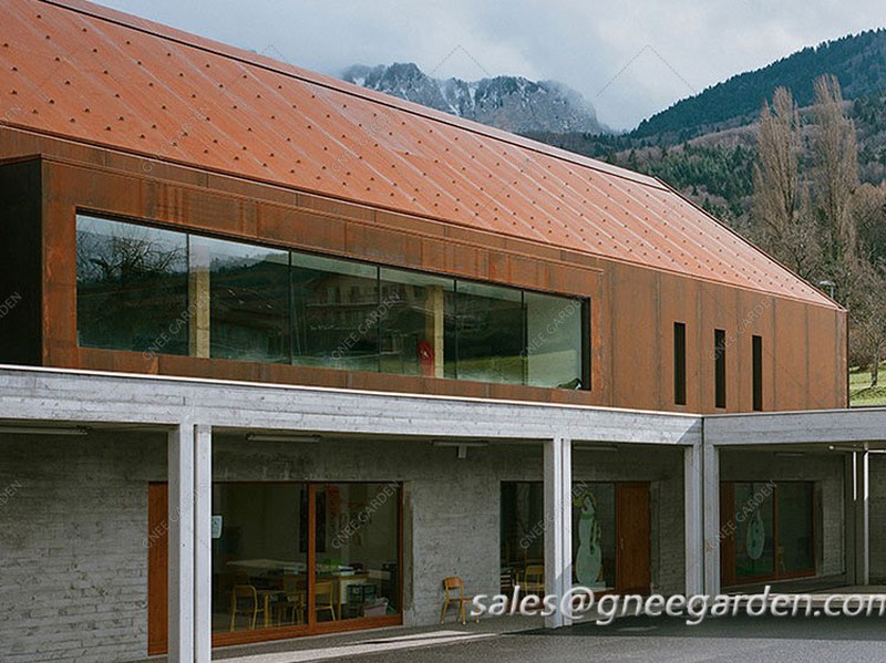 Corten Perforated Architecture Panels design Corten Perforated Architecture Panels design