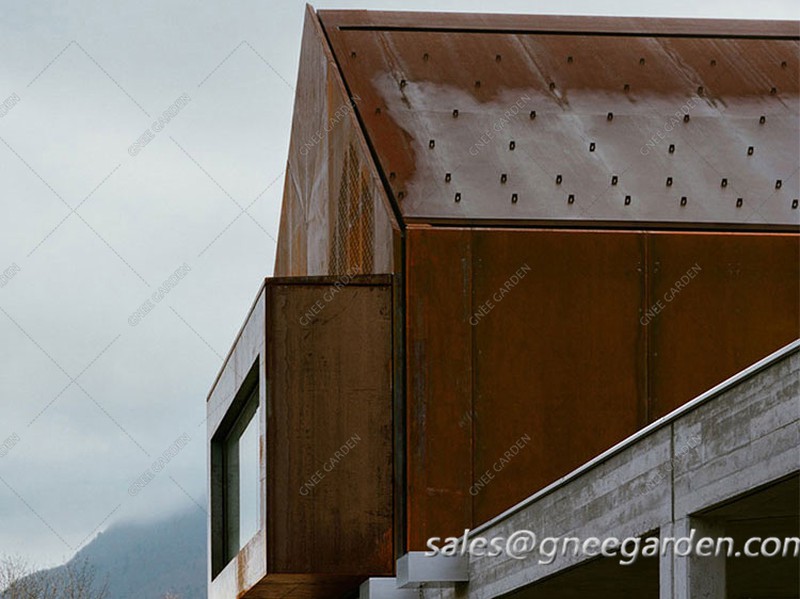 Corten Steel Perforated Architecture Panels Corten Steel Perforated Architecture Panels