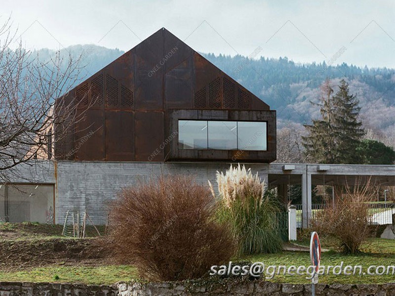 Corten Steel urban facade Corten Steel urban facade