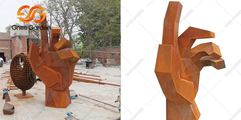 Outdoor Garden Steel Abstract Sculpture Outdoor Garden Steel Abstract Sculpture