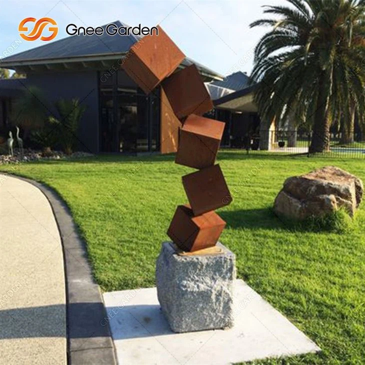 Corten Steel outdoor sculpture