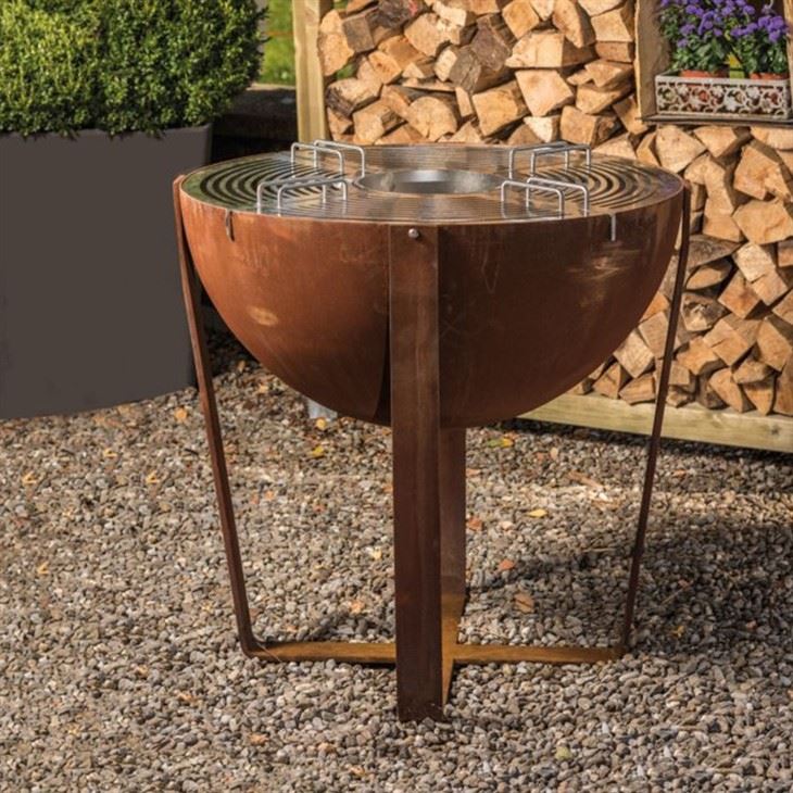 Garden Steel Patio Heater Wood Burning Fireplace Stoves
