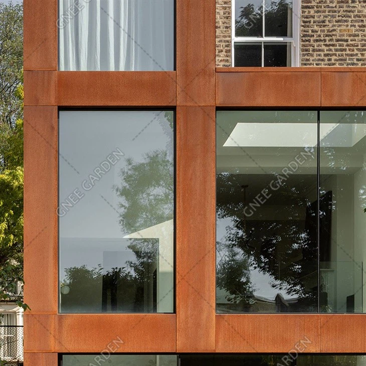 Laser Cut Aluminium Perforated Facade Panel For Buildings Facade Materials