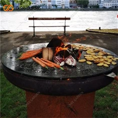 Barbacoa Fabricada En Acero Corten