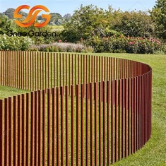 Postes de cerca de metal de acero corten