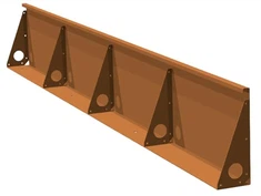 Borde de césped de acero corten personalizado, césped para camas de jardín