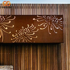 Pantalla divisoria de jardín al aire libre