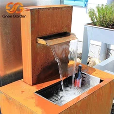 Elementos de agua de acero resistente a la intemperie