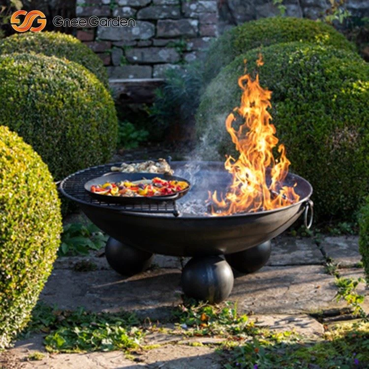 Corten steel modern fire pit